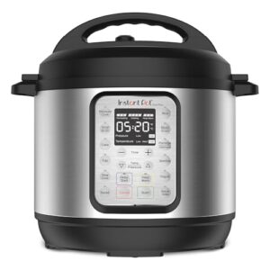 Instant Pot Duo Plus 9-in-1 Multicooker, Pressure Cooker, Slow Cook, Rice Maker, Steamer, Sauté, Yogurt, Warmer & Sterilizer, Includes App With Over 800 Recipes, Stainless Steel, 6 Quarts