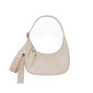 BAGGU Small Recycled Leather Crescent