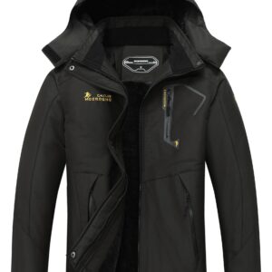 MOERDENG Women's Waterproof Ski Jacket Warm Winter Snow Coat Mountain Windbreaker Hooded Raincoat Jacket