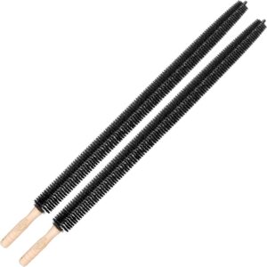 Holikme Dryer Vent Cleaner Kit 2 Pack - Household Cleaning Supplies,Long Flexible Refrigerator Coil Brush Radiator Brush,Dryer Lint Brush Home Essentials for Lint Trap Dust Vacuum Brush