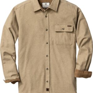 Legendary Whitetails Mens Long Sleeve Button Down 100% Cotton Flannel Shirt