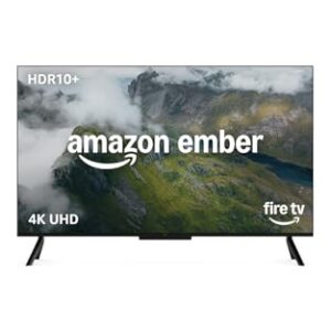 Amazon Ember 43" 4-Series with Fire TV (newest model), 4K Ultra HD smart TV with Alexa Remote, HDR10+, fast processor, Dolby Audio, Ambient Experience, free and live TV, find shows faster with Alexa+